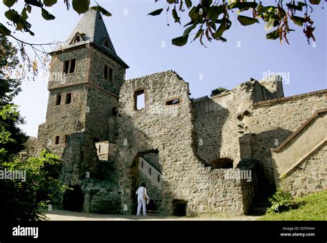 Dpa File The Picture Shows The Ruins Of The Frankenstein Castle A