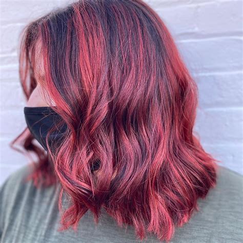 50 vibrant fall hair color ideas to accent your new hairstyle in 2021 red ombre hair fall hair