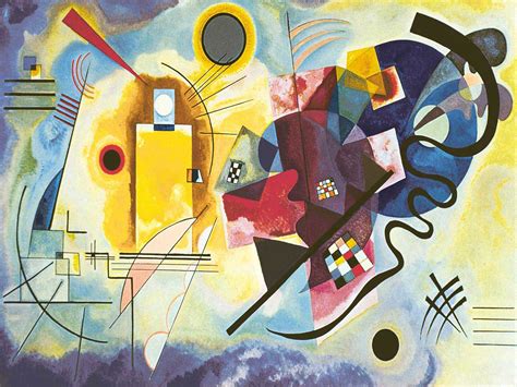 Gelb Rot Blau Yellow Red Blue 1925 By Wassily Kandinsky Classic Prints