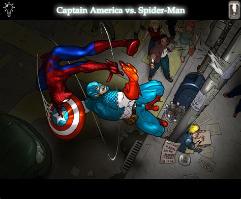 Captain America Vs Spiderman By Juggertha On Deviantart