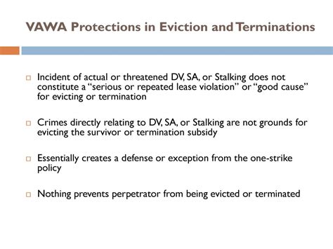 housing protections for victims of domestic and sexual violence ppt download