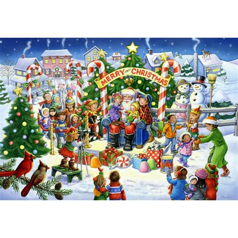 Vermont Christmas Company Smile For Santa 100 Piece Jigsaw Puzzle