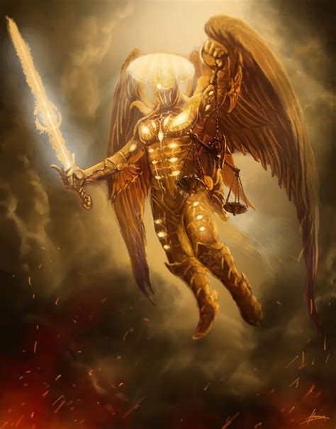 Fallen ♚ Justice Of God By Nemanja Bubalo Dark Fantasy Art Angel