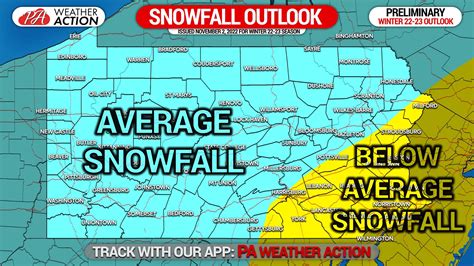 preliminary 2022 2023 winter forecast colder than last year snowier winter weather