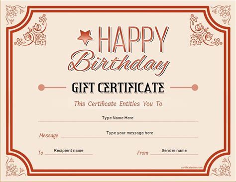 Vertex42 has a christmas birthday formal and blankbasic gift certificate template available for download. Printable iou vouchers | Download them or print