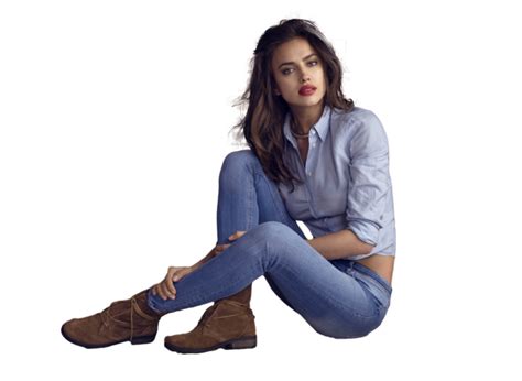 Girl In Blue Jeans Sitting Png Official Psds
