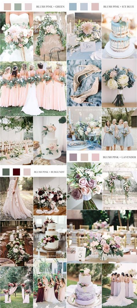 Blush Pink Wedding Color Ideas2 Colors For Wedding