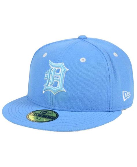 Ktz Detroit Tigers Pantone Collection 59fifty Cap In Blue For Men Lyst