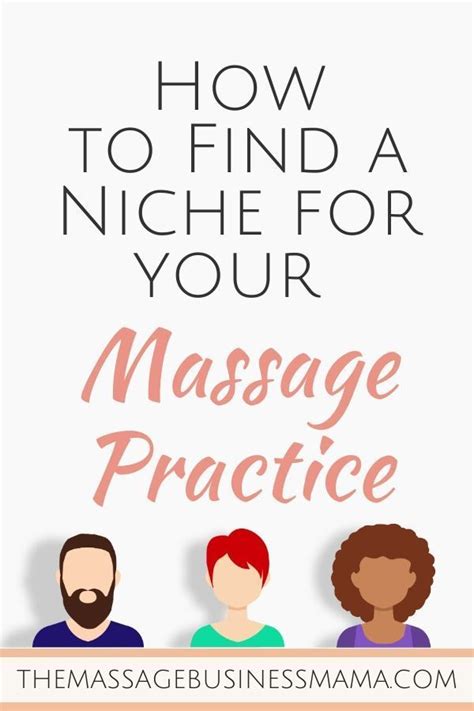 finding a niche for your massage practice in 2020 massage business massage therapy business