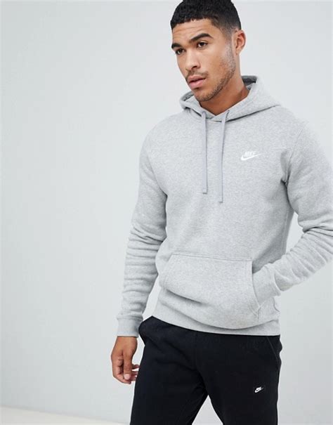 Maybe you would like to learn more about one of these? Nike | Nike pullover hoodie with embroidered logo in grey ...