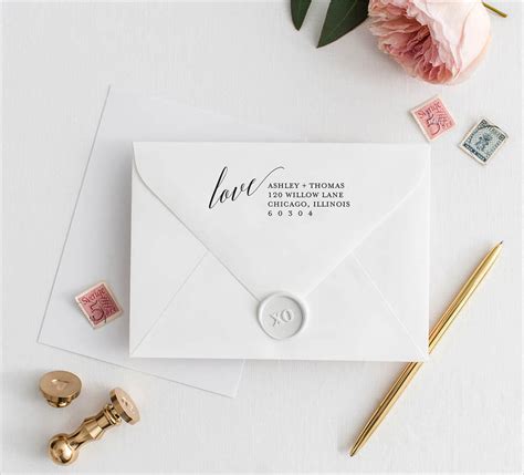 Wedding Envelope Template Printable
