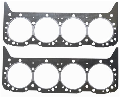 Hd Stainless Graphite Cylinder Head Gaskets Set For Chevrolet Sbc 350 5