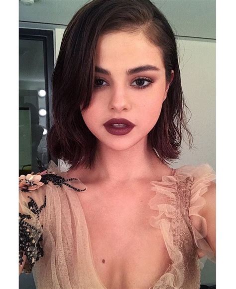 Selena Gomez Nude Lipstick Pinterest Shrashtijain231 Style Selena
