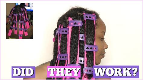 First Impressions Of The Cwk Girls Stretch Plates On Kinky Curly Natural Hair Youtube