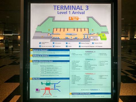 Look at a map of changi airport here. Singapore Airport - Changi Airport Map, Hotel & Duty Free
