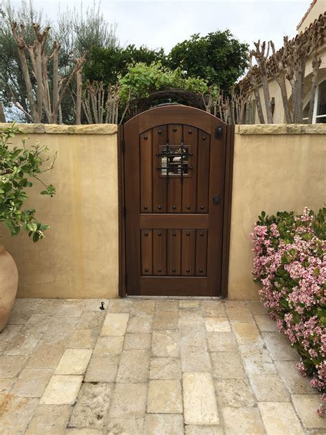 Custom Wood Gate By Garden Passages Pool Safe Side Gate With