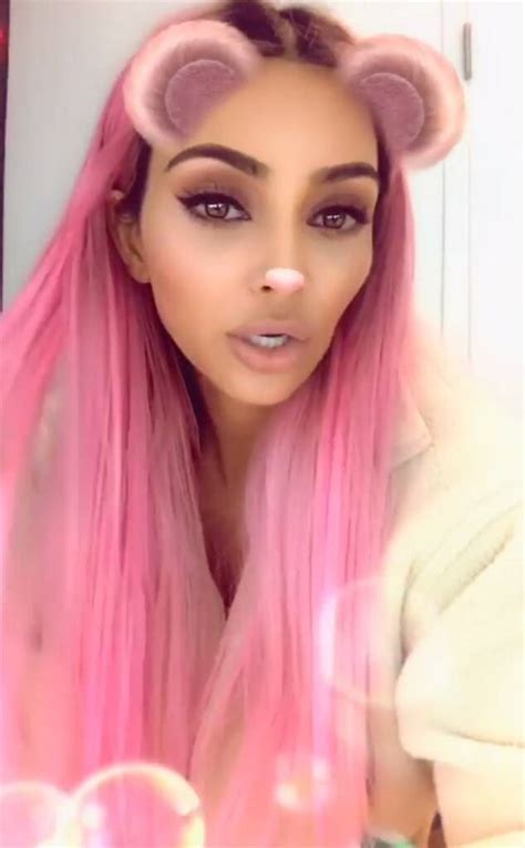 Why Kim Kardashian Dyed Her Hair Pink E News