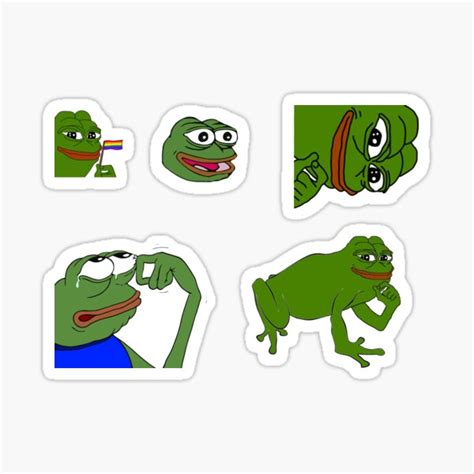 Pepe Stickers Redbubble