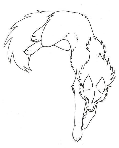 Wolf Line-Art by CaptainMorwen on DeviantArt | Tattoos | Pinterest
