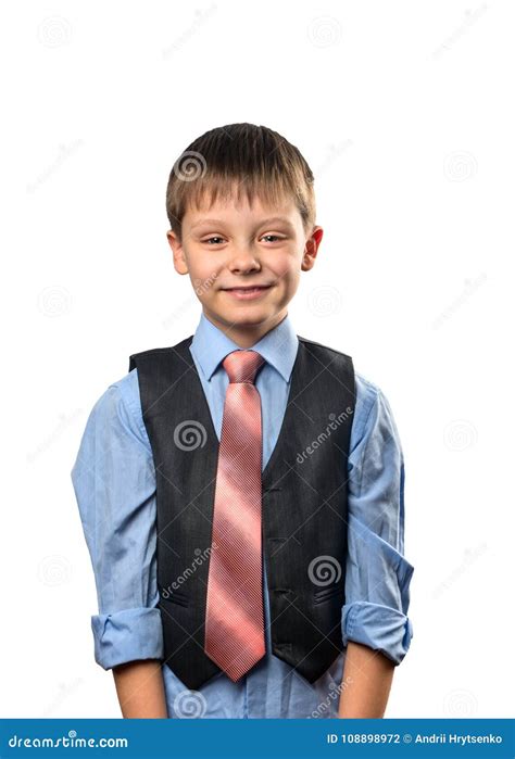 Portrait Of Schoolboy Stock Photo Image Of Student 108898972