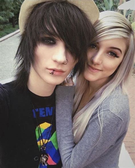 Pin By Speakwhen Itrains On Perfect In 2020 Cute Emo Couples Cute Emo Johnnie Guilbert