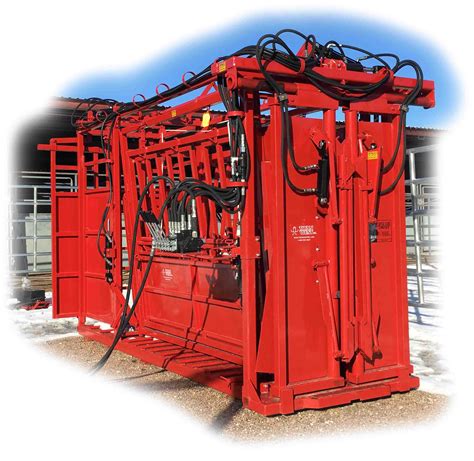 Titan West Hydrualic Cattlemans Chutes Stationary And Portable For Cattle