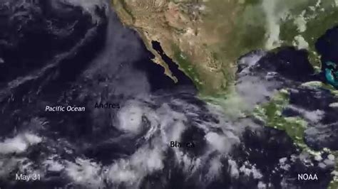 2015 Eastern Pacific Hurricane Season Brings Three Early Storms Youtube