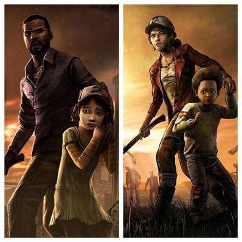 Twd Game Clementine And Lee