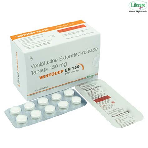 venlafaxine er 150 mg tablet at rs 97 50 strip in nagpur id 10804573012