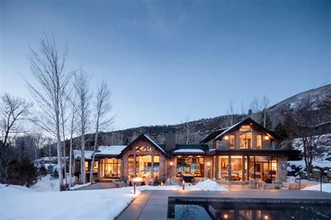 Aspen Modern Charles Cunniffe Architects Colorado Mountain Homes