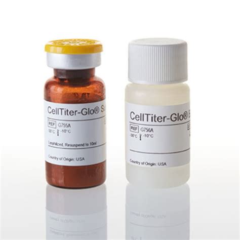 Kit de teste para pesquisa médica CellTiter Glo Promega France de viabilidade celular