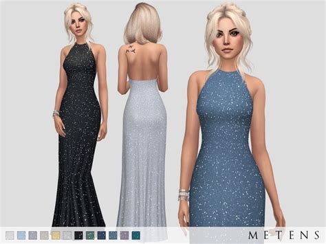 Byscreenside Sims 4 Metens Kate Dress Comes In 12 Colours Mesh