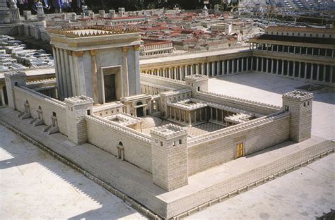 Model Of Herods Temple The Herald