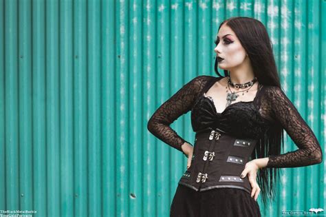 The Gothic Shop Blog C Lock Corset The Black Metal Barbie