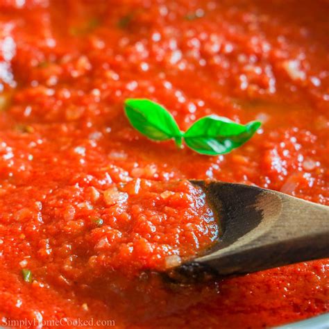 Pomodoro Sauce Recipe Simply Home Cooked