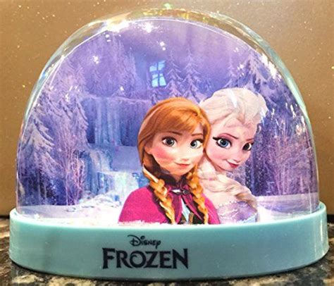 Disney Parks Frozen Elsa Anna Olaf Plastic Snowglobe Snow Dome Water