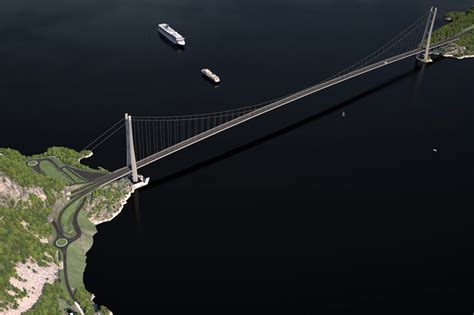 Arup To Design 2km Long Suspension Bridge In Norway New Civil Engineer