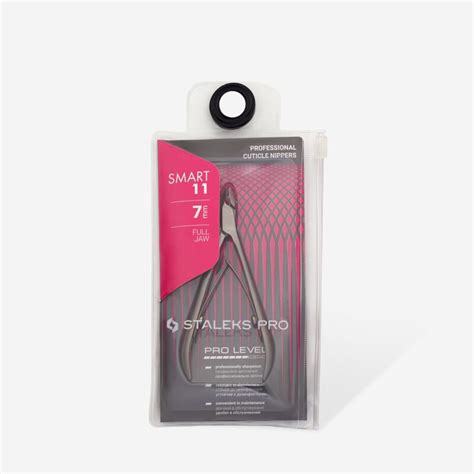 professional cuticle nippers staleks pro smart 11 7 mm staleks