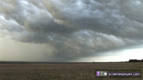 Hd Dramatic Turbulent Storm Clouds Geneseo Kansas Youtube
