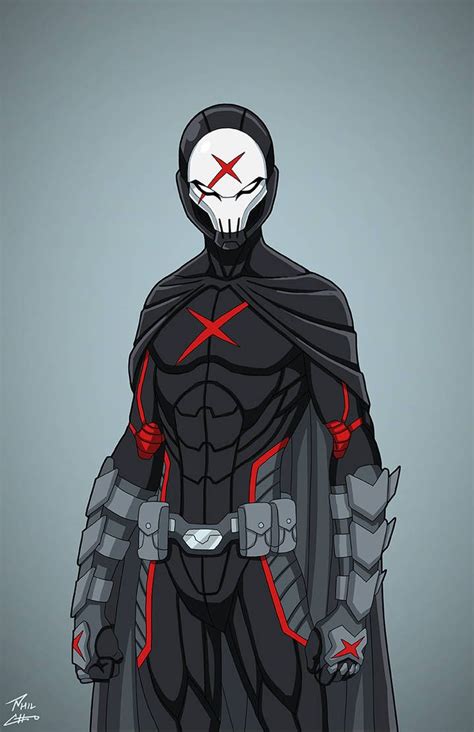 Red X Earth Commission By Phil Cho On Deviantart Superhero Design Superhero Characters