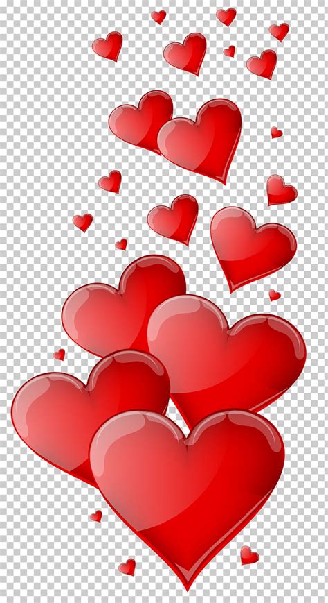Heart Love Red Hearts Red Hearts Illustration Png Clipart Free