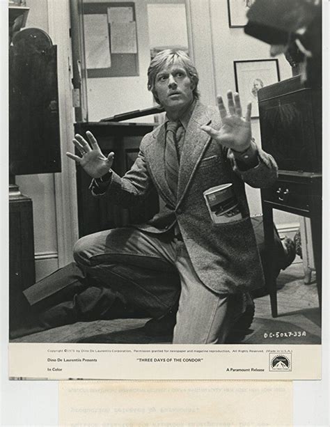 Robert Redford In Three Days Of The Condor 1975 A Bookish Cia