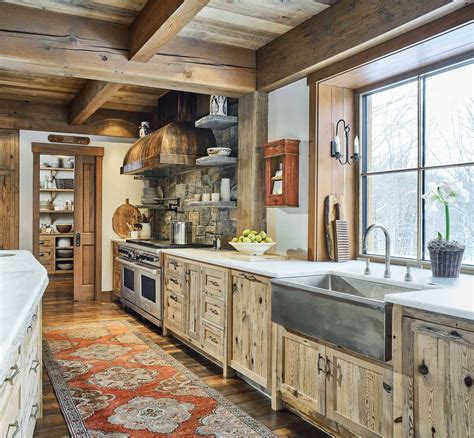 Cool Rustic Farmhouse Kitchen Design Ideas References