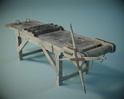 Medieval Torture Rack Pbr Game Ready 3d Model By Yuribarinov