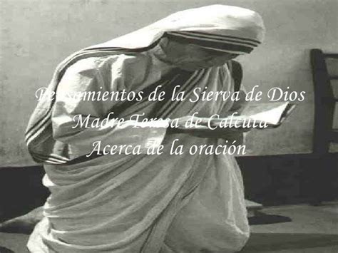 La Oración Madre Teresa De Calcuta