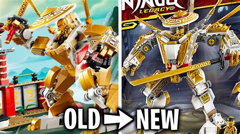 All Lego Ninjago 2020 Legacy Sets Old Vs New Youtube