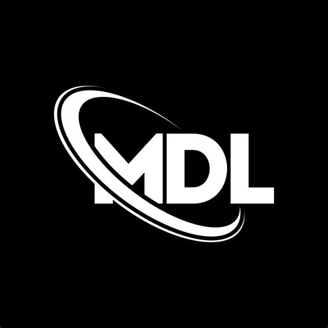 Logotipo Mdl Letra Mdl Diseño De Logotipo De Letra Mdl Logotipo Mdl