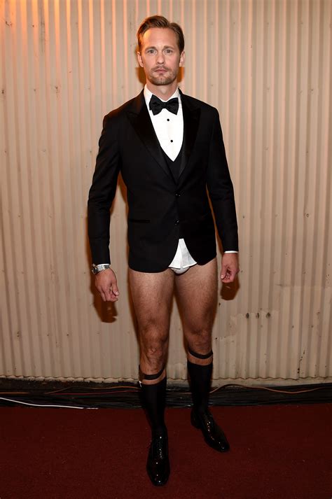 Alexander Skarsg Rd Explains How He Wound Up Pantsless In His Imdb Profile Photo Vanity Fair