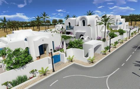 Résidence Djerba Villas à Vendre Avec Piscine Proche Plage Vente