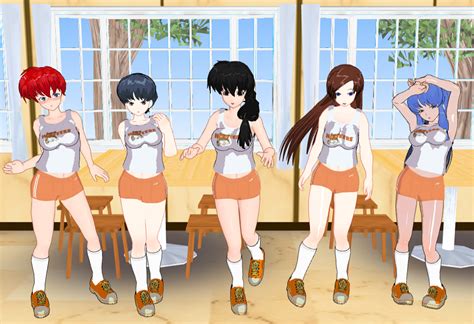 A Few Ranma 12 Girls Hooters Outfit By Quamp On Deviantart